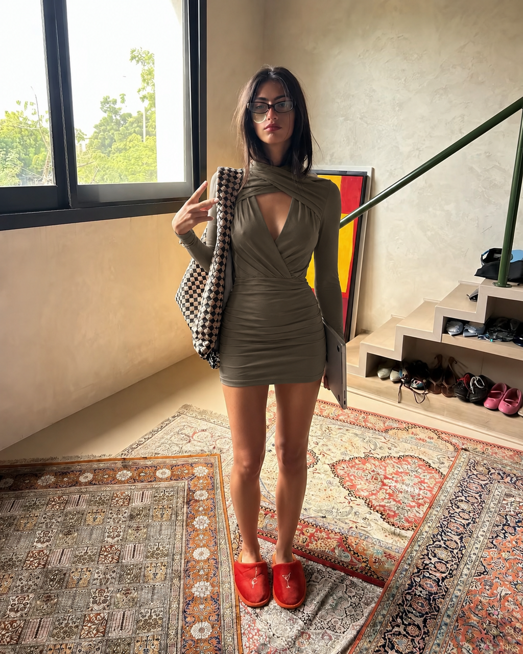 Twist dress