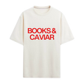 BOOKS & CAVIAR T-SHIRT