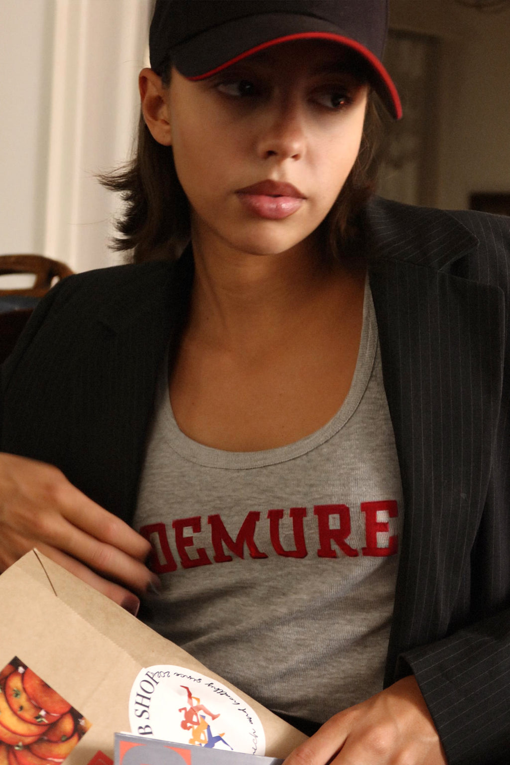 DEMURE TANK TOP